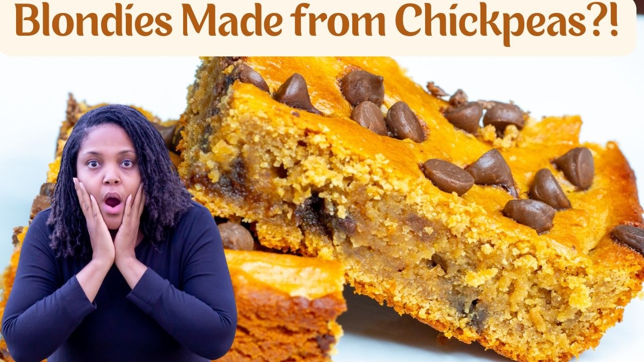 You Won’t Believe These Are Made with Chickpeas! | Healthy Blondies