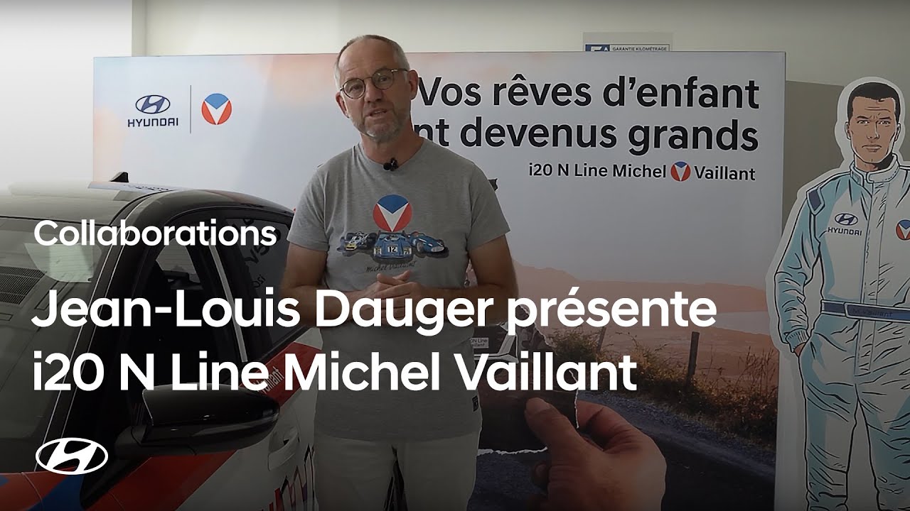 Jean-Louis Dauger présente i20 N Line Michel Vaillant