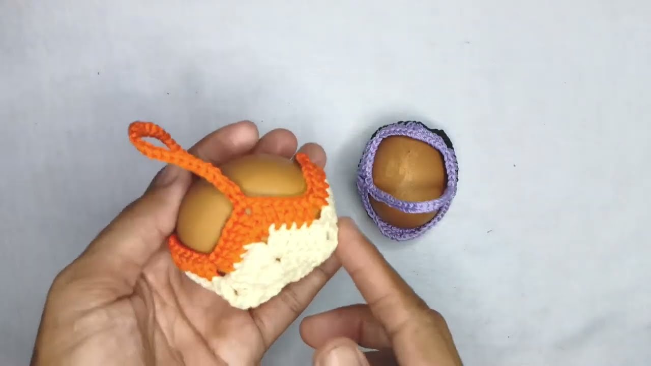 crochet tutorial / easter crochet pattern egg cozy / kait sarung telur @Mrofah craft