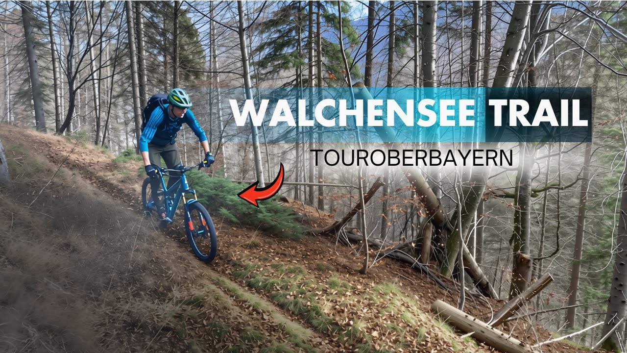 Walchensee Trail Tour 🚵‍♂️ | Galgenwurf & Altlacher Hochkopf Trail | MTB Oberbayern POV