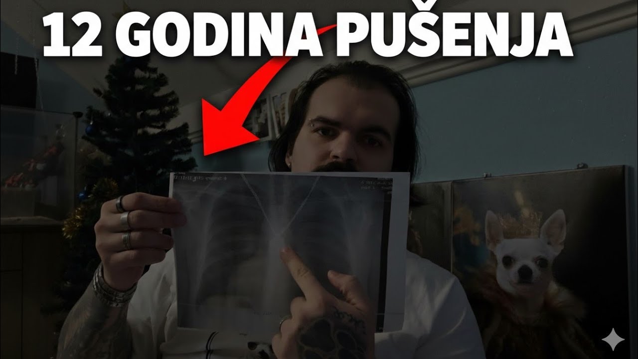 Nakon 12 godina pušenja završio sam kod pulmologa (šok)🥀 