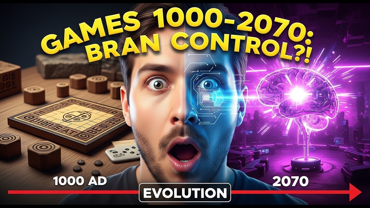 Evolution of Games: From 1000 AD Chess to 2070 Neural Matrix 🎮✨