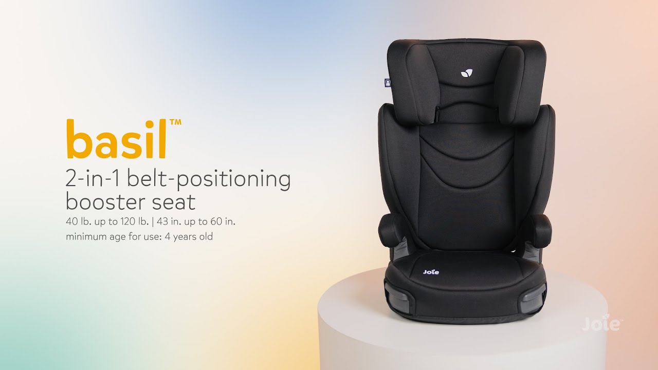 basil™ booster seat installation guide