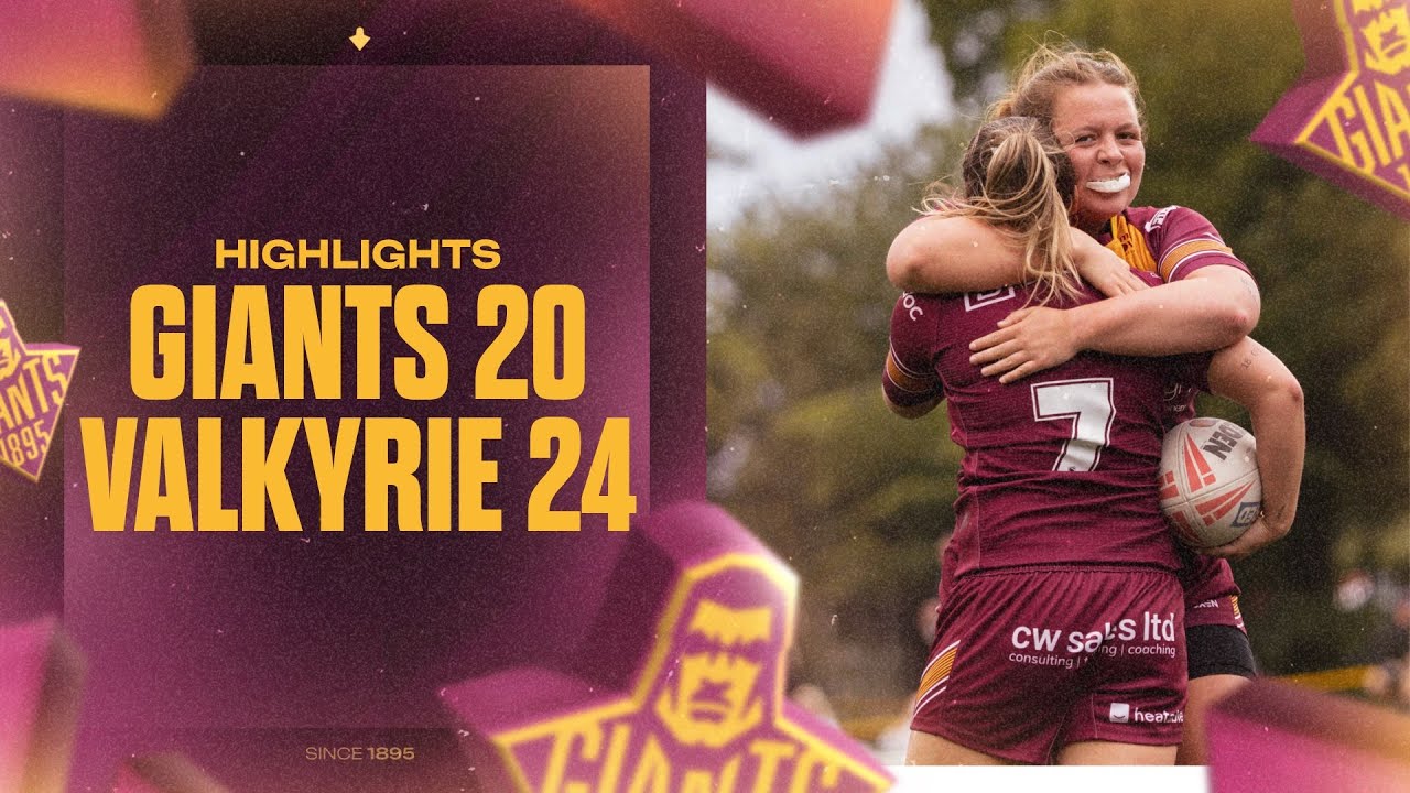 Highlights | Huddersfield Giants Women's vs York Valkyrie | 2025