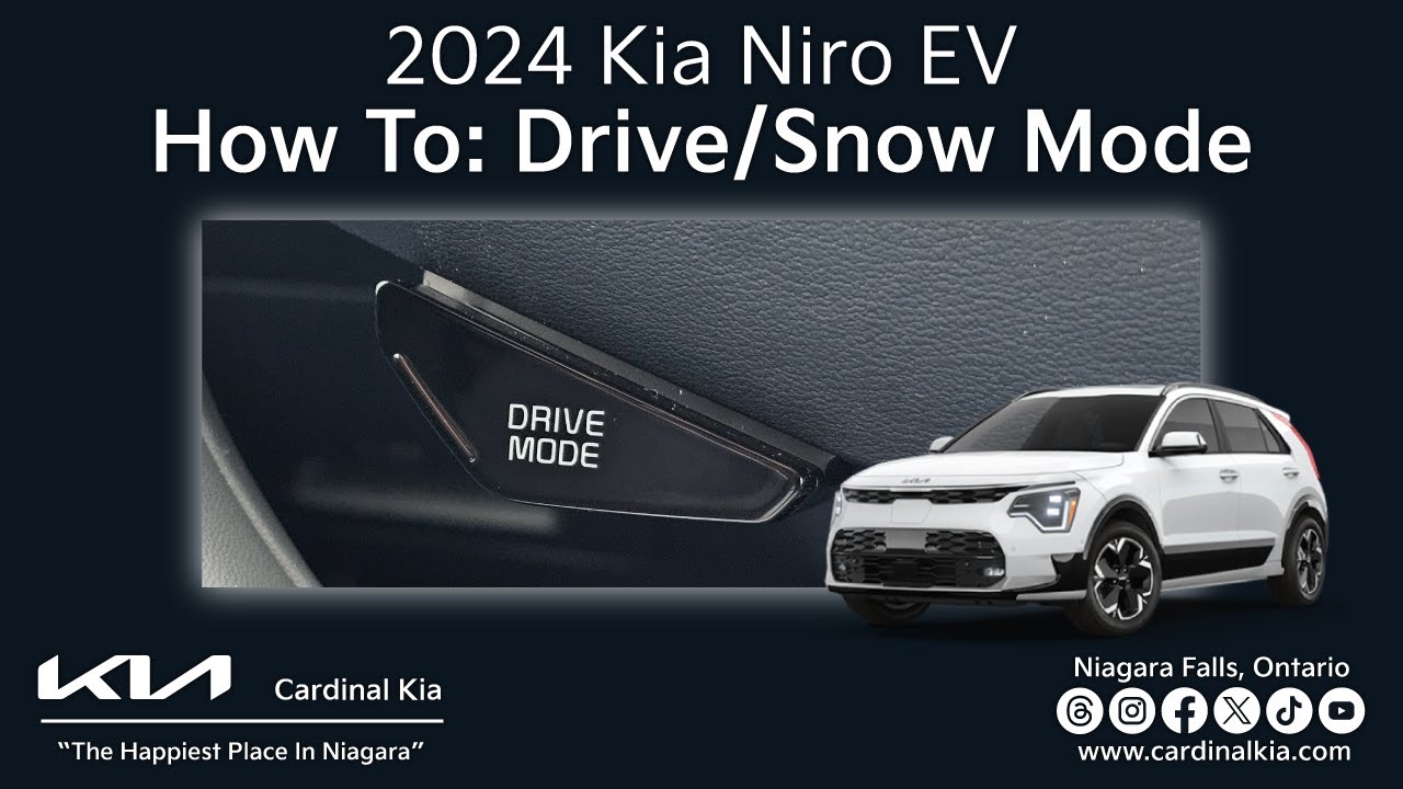 Kia Niro EV 2024 года | Как использовать режим Drive & Snow!