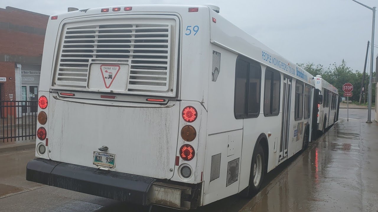 Riding on Brandon Transit 59 (2010 D35LFR) on Route 4 Trans Canada