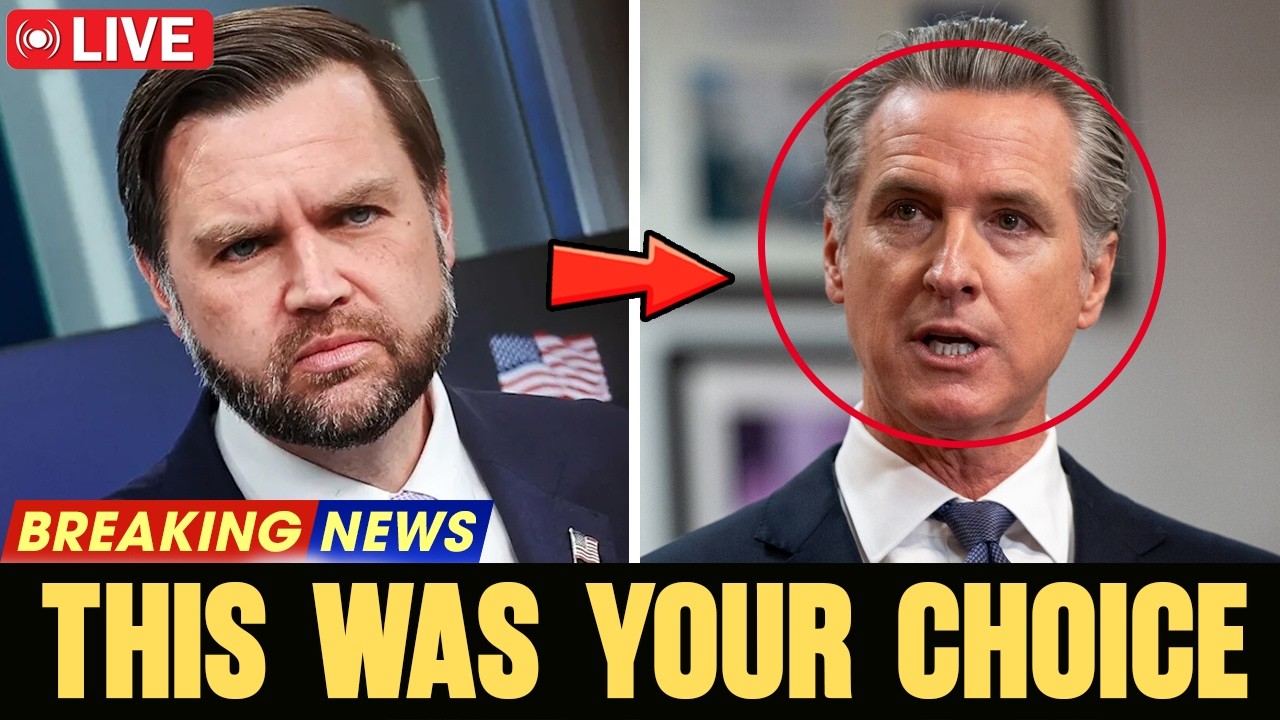 JD Vance EXPOSES Gavin Newsom&rsquo;s $31B Disaster &mdash; The Room Goes SILENT