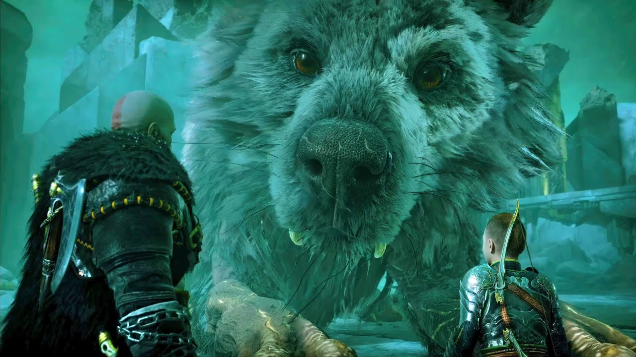 GOD OF WAR RAGNAROK PRT 88 | FENRIR : KRATOS AND ATREUS VS GARM | PS5 GAMES