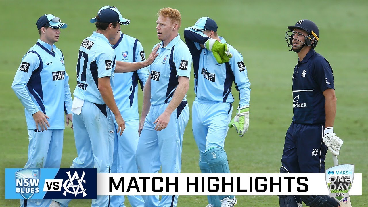 Smith, Cummins fire as NSW give the Vics the Blues | Marsh Cup 2020-21