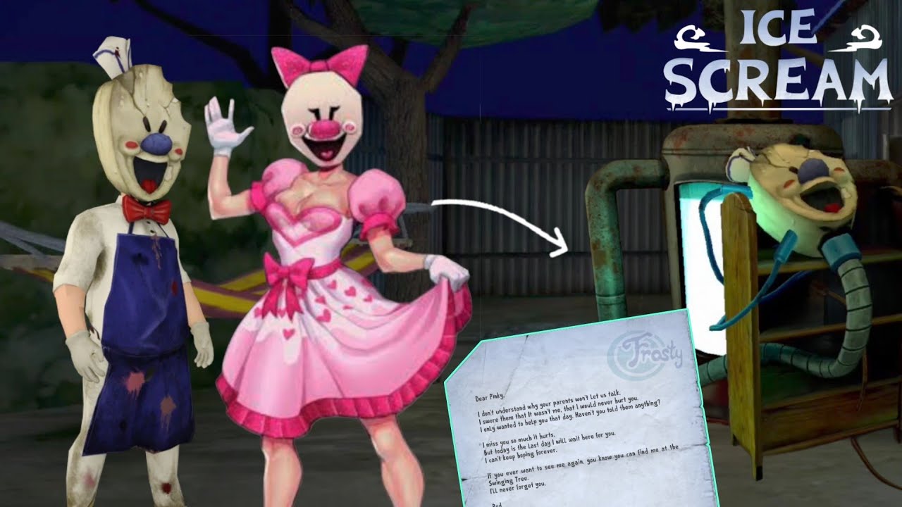 Rod's New Girlfriend Pinky and New Graphical Improvement in Ice Scream 1 New Update 