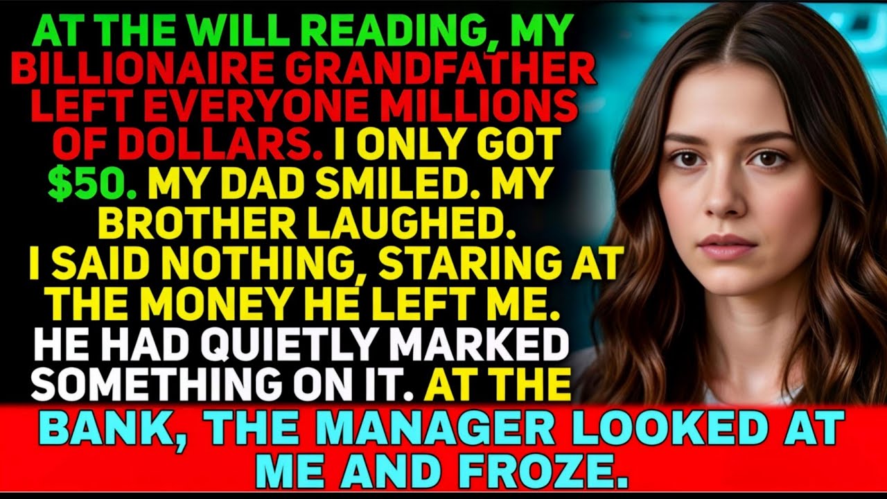 Billionaire Grandpa Gave Me $50 While My Dad Got $30 Million – What He Did Next Destroyed Them All