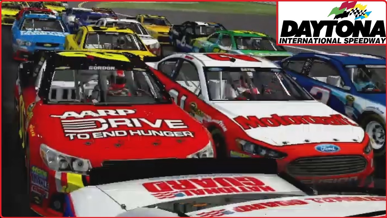 🚗Robby Gordon 🔥ROCKET at 🏁DAYTONA Champion Difficulty | NASCAR 🎮The Game 2013