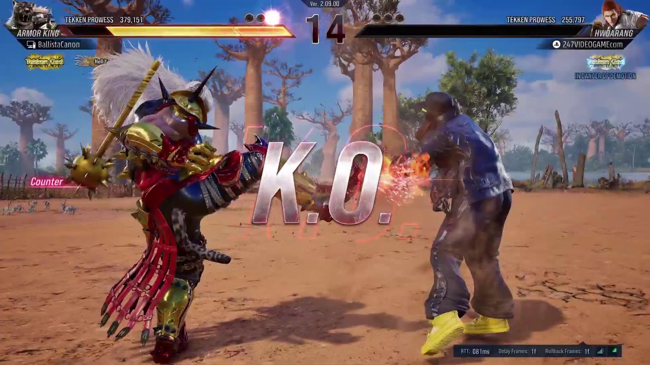 Tekken 8 PS5 Hwoarang Fights 02/12/2026