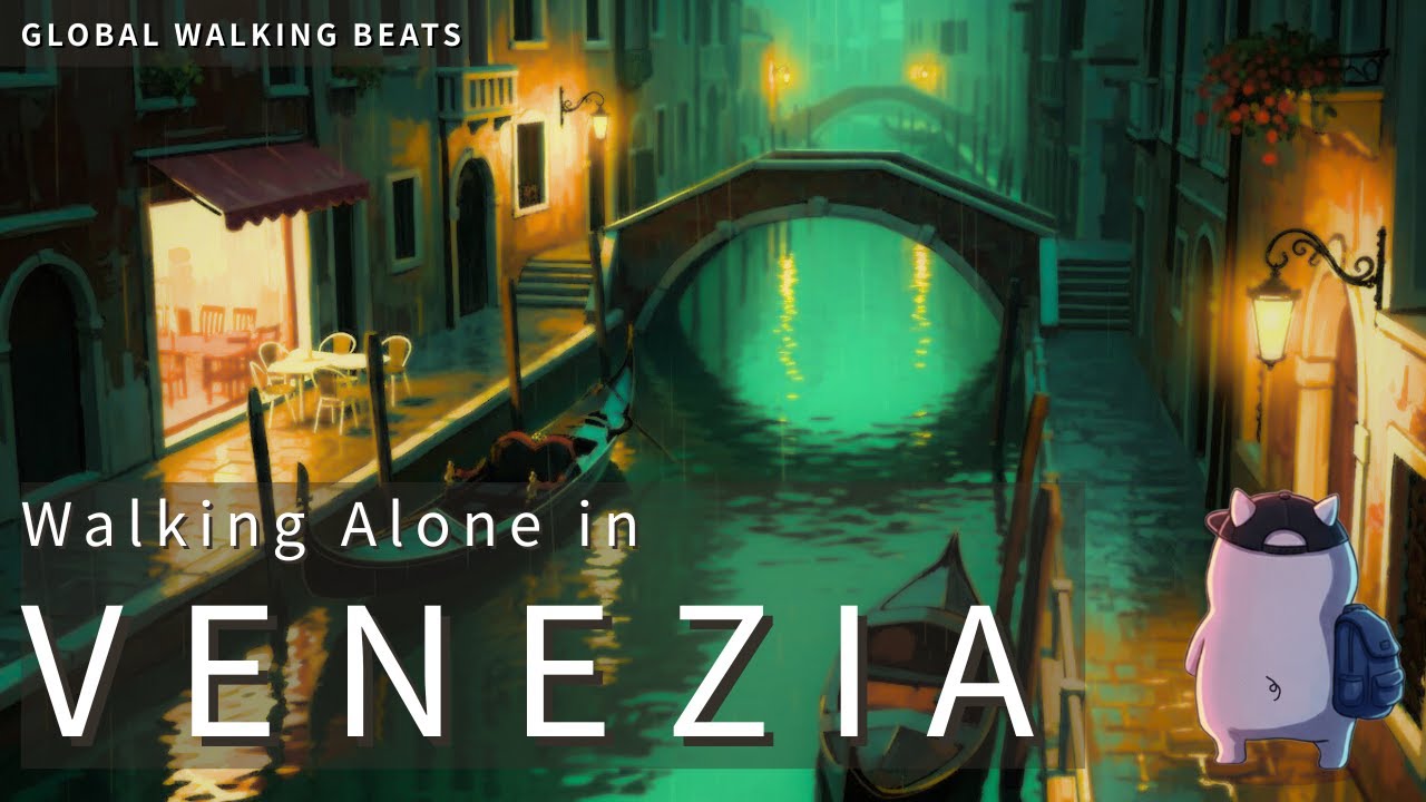 Walking Alone in Venice at Night – Liquid Moonlight Lo-fi / Jazz Beats