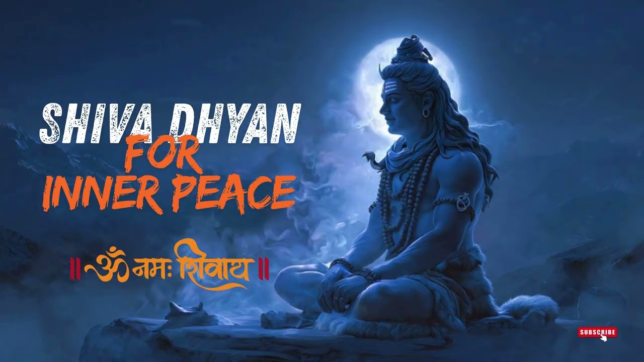 Shiva Dhyan for Inner Peace | 30 Minutes Shiva Meditation | Om Namah Shivaya | Use Headphones  🎧