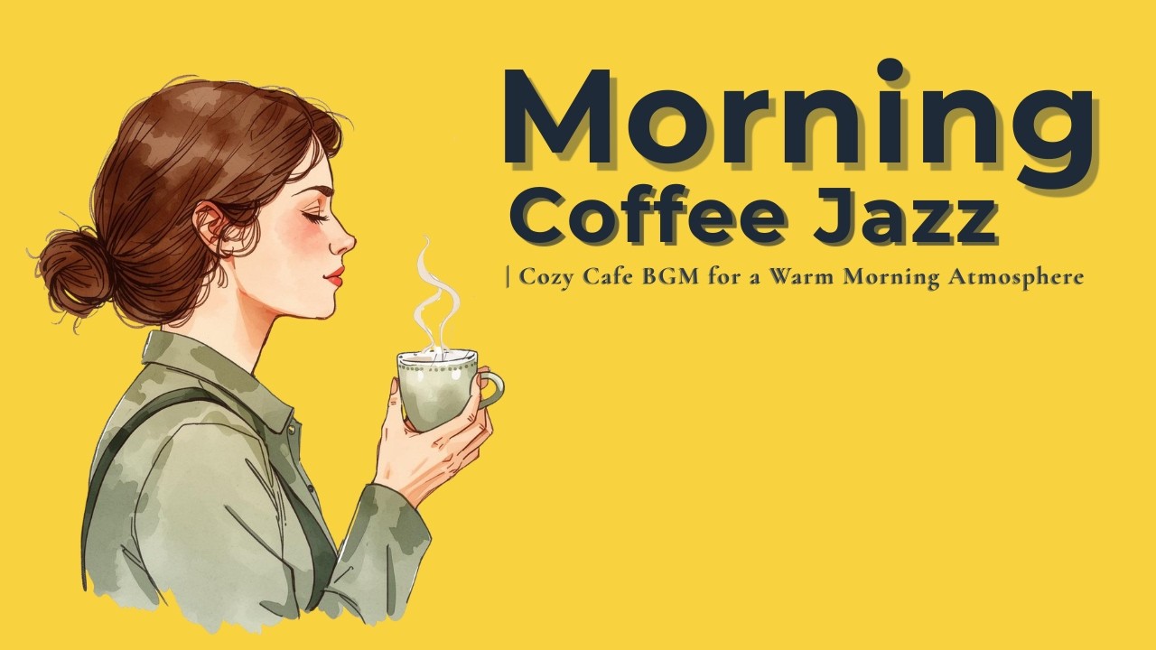 Morning Coffee Jazz | Cozy Cafe BGM for a Warm Morning Atmosphere