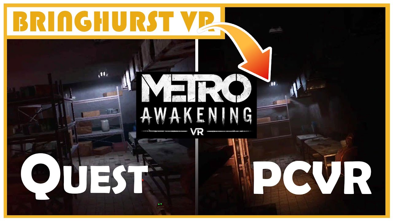 Metro Awakening VR // Meta Quest 3 против PCVR