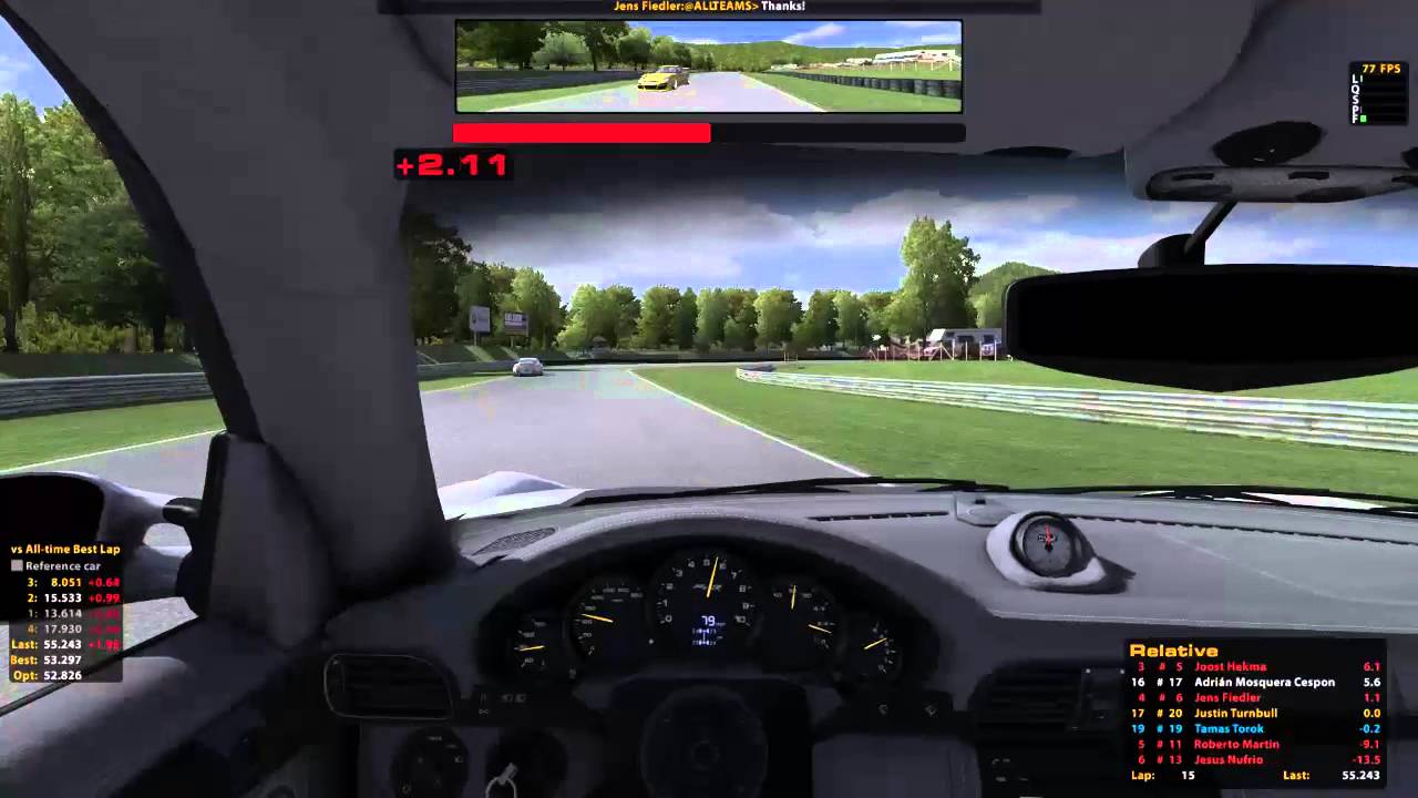 iracing: GT3 Lucky save in race,  getiing lapped lol