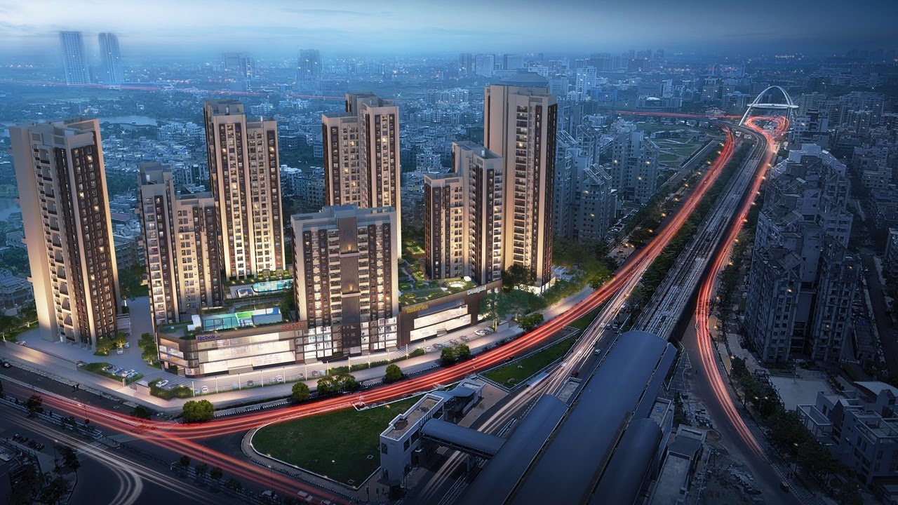 Srijan Town Square - 3 & 4 BHK Luxury Apartments | New Town, Kolkata