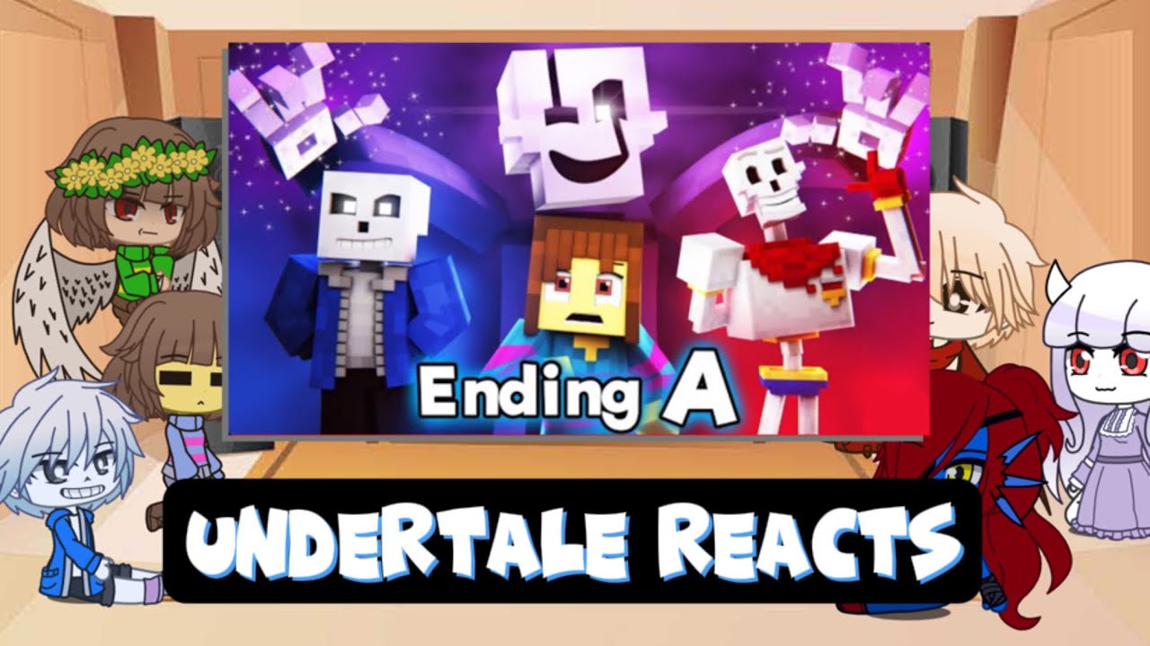 Undertale Reacts to Way Deeper Down