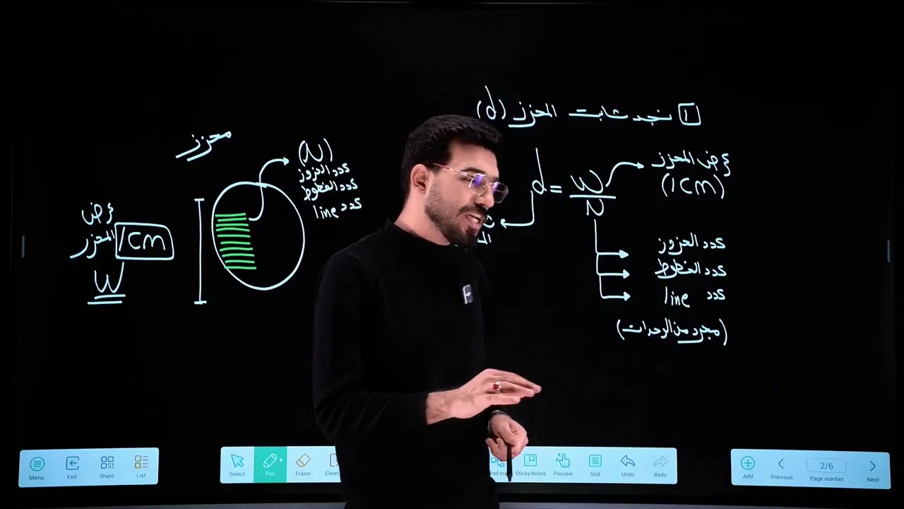 فيزياء ااسادس علمي/ الفصل الخامس/ المحاضرة٧/مسائل محزز الحيود