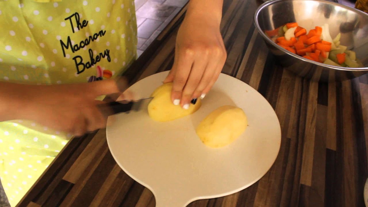 Kat's Kitchen : How to make vegetable parcel #1