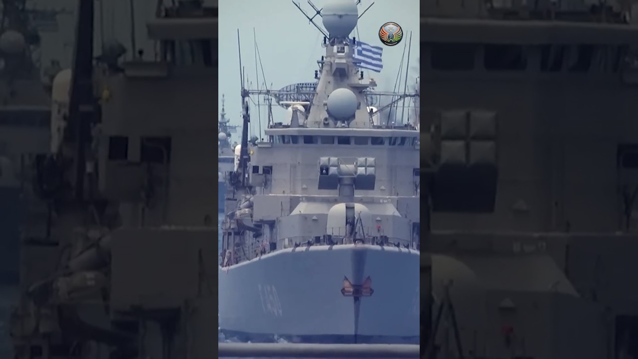 Indian, Hellenic navies strengthen #maritime ties, hold exercise | #shorts #navy #india #greece
