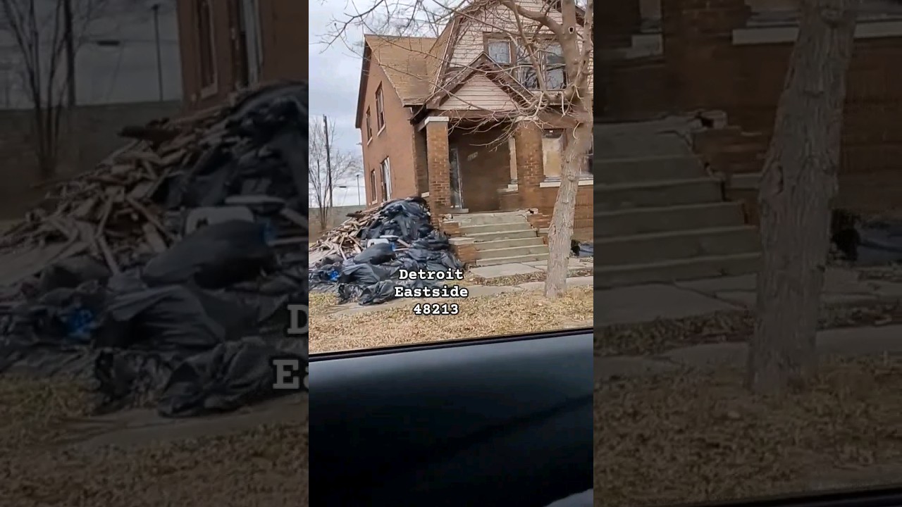 Detroit's Real Estate Market is Booming #shorts #urbex #detroit #investing