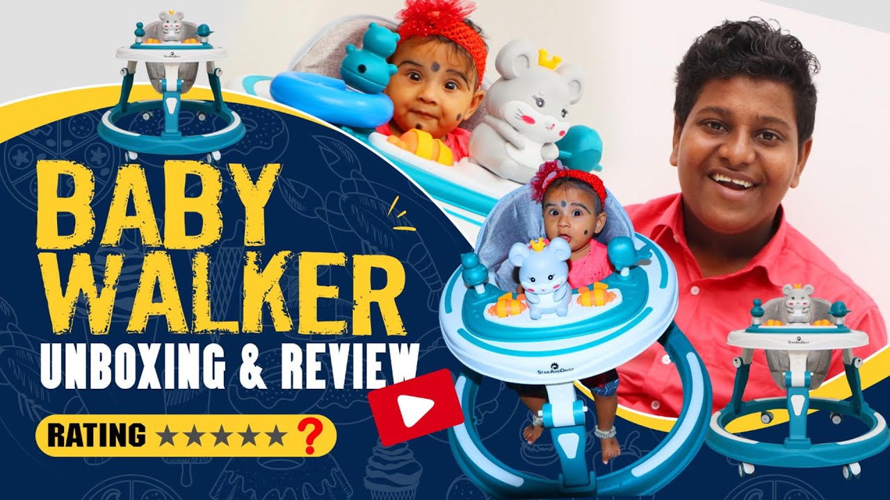 BABY WALKER UNBOXING & REVIEW | Installation Assembly Fitting Review | Amazon | Shopping #sweetytv