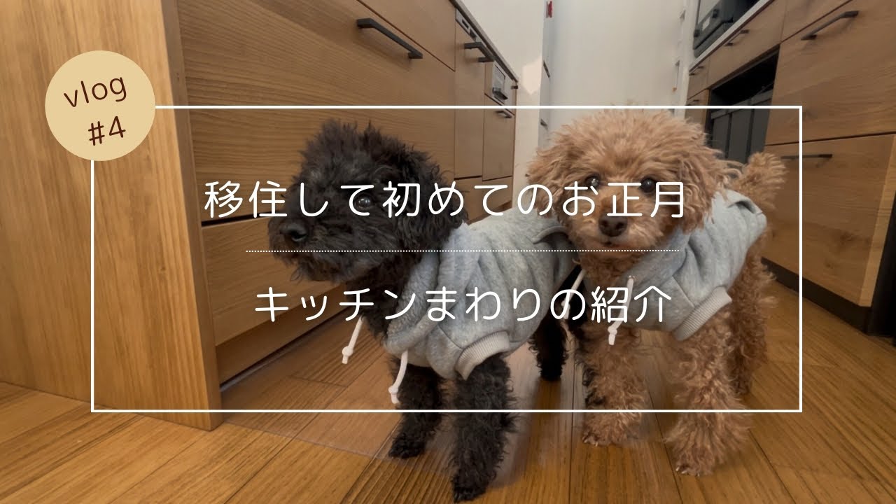 #4 移住して初めてのお正月・キッチンまわりの紹介