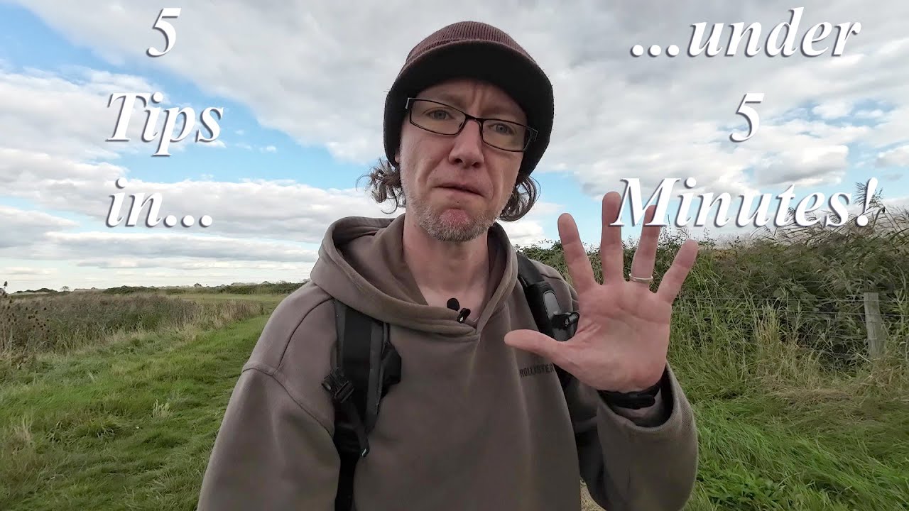5 beginner wildlife photography tips in less than 5 minutes!