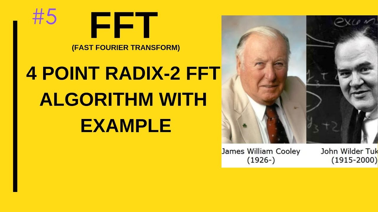 4 point Radix -2 FFT Algorithm With Example| GATE | ESE| PSU's | Elicit-e-learning