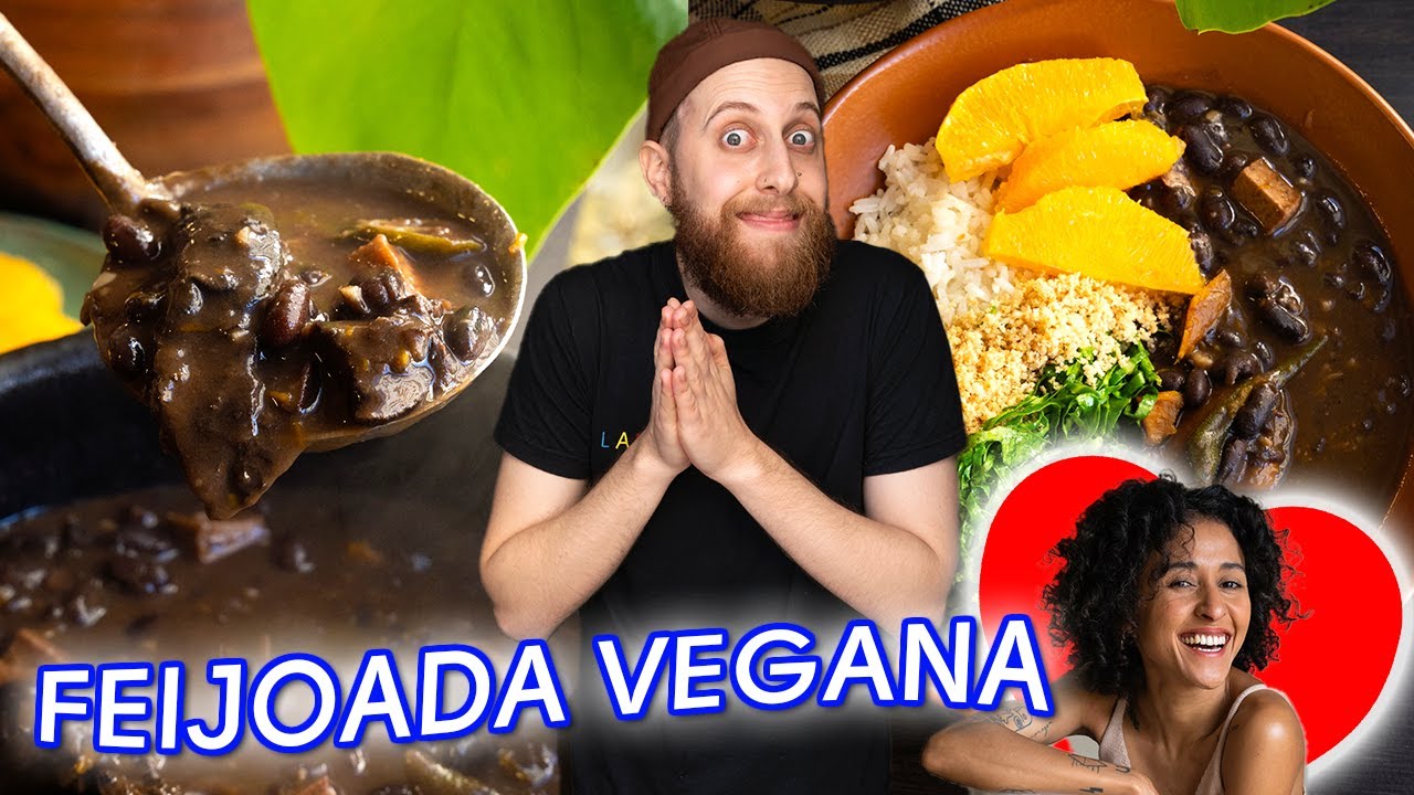 FEIJOADA VEGANA para celebrar NOSSO CASAMENTO ❤️