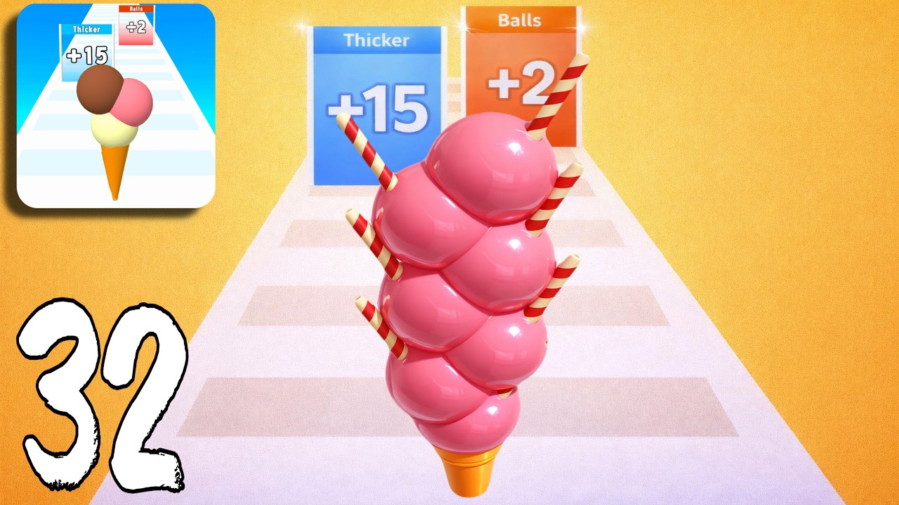 Ice Cream Rush - Gameplay Walkthrough ( Android, iOS )