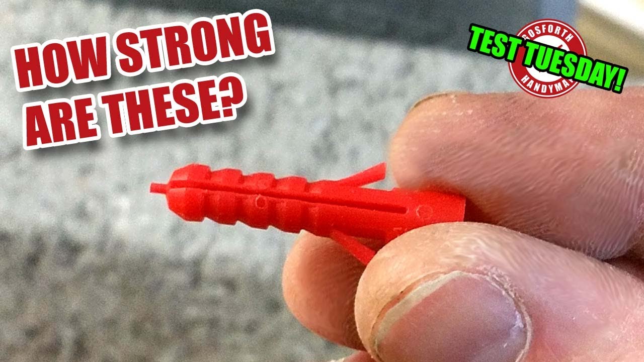 How strong is a humble RED wall plug ??