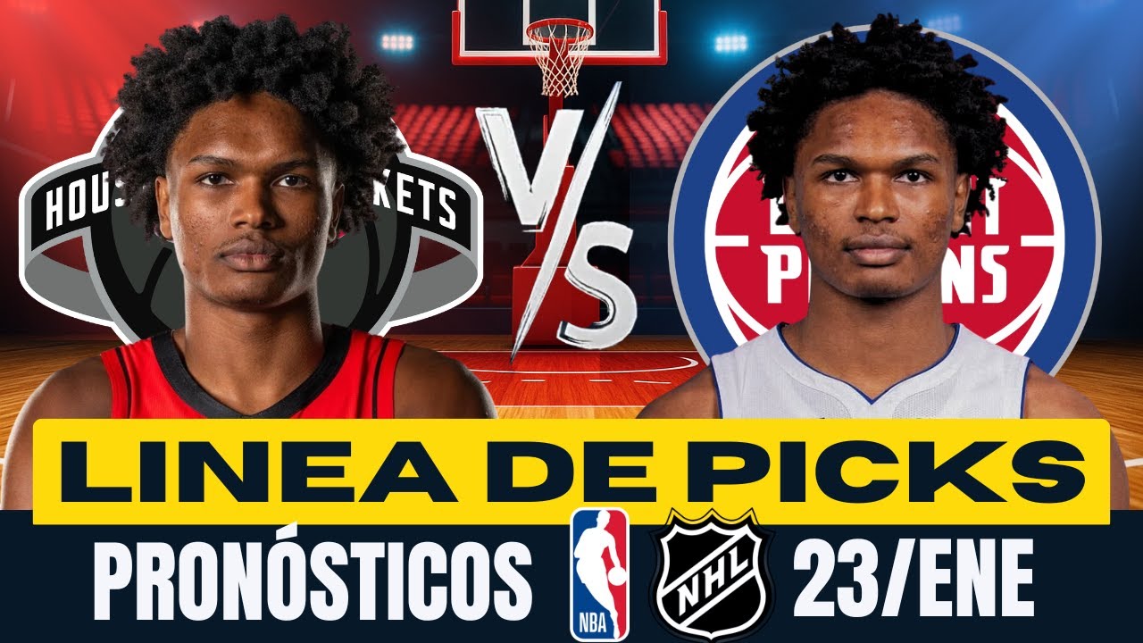 🔥🏀🏒 PRONÓSTICOS NBA Y NHL PARA HOY 23 DE ENERO 🤑 PARLAY GRATIS🔥