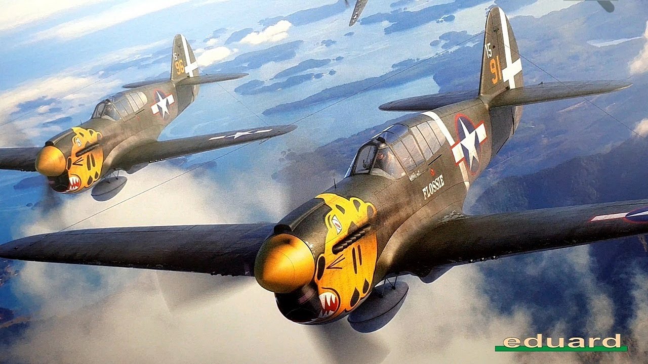EDUARD IS THE BEST! 100% NEW TOOLING (1:48 P-40E REVIEW)