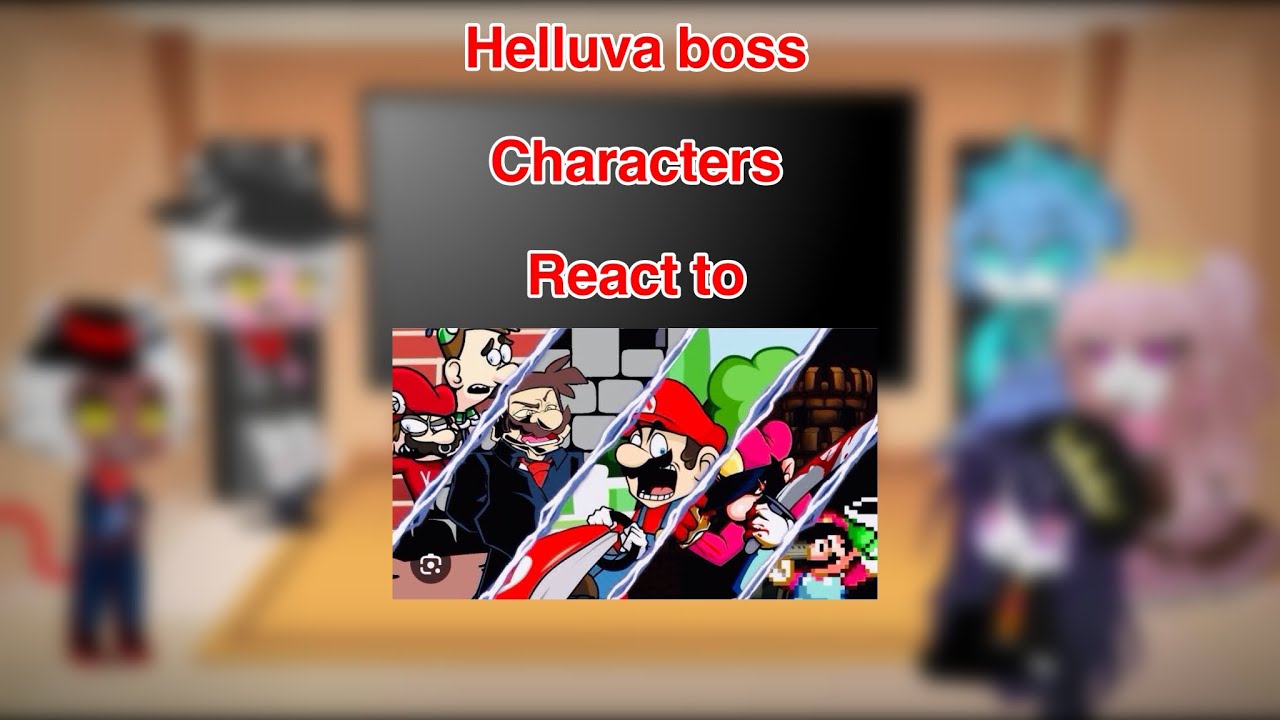 Helluva boss characters react to Mario’s Madness (Content Cosmos) Part 4