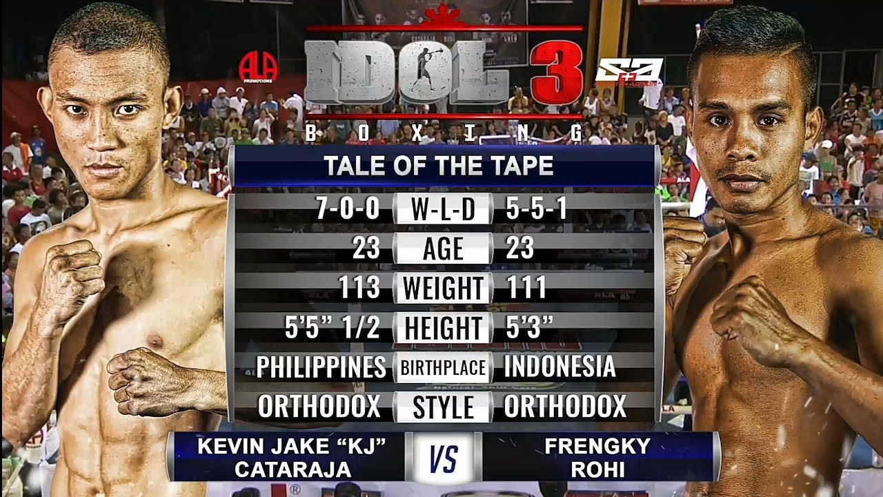 🥊kj Cataraja vs frenky rohi | Fullfight