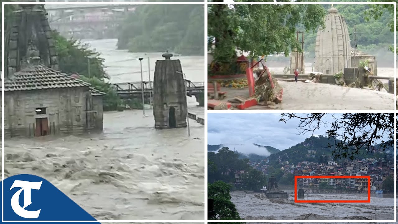 HP: Flood-like situation in Mandi due to heavy rainfall