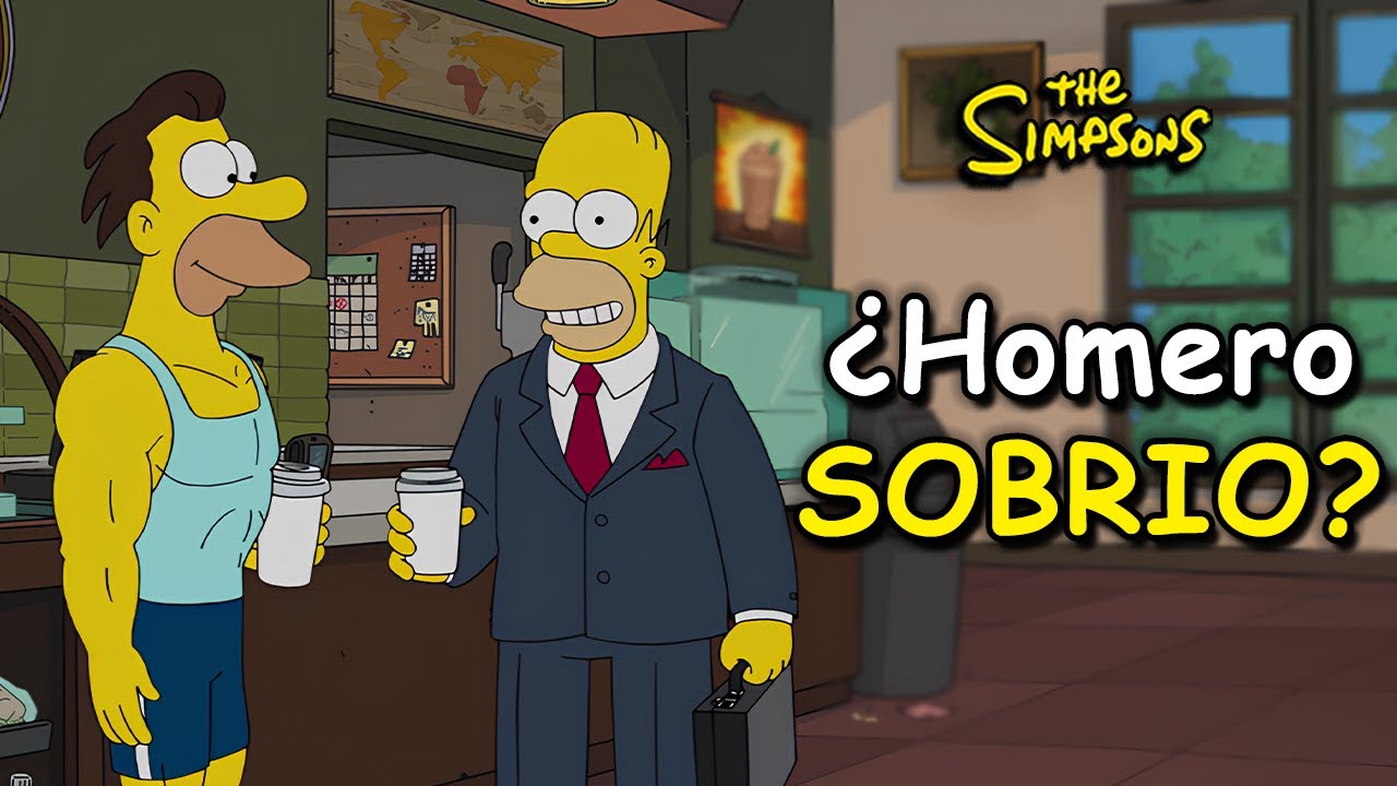¿Que Pasa Cuando Homero DEJA La Cerveza? | Los Simpsons