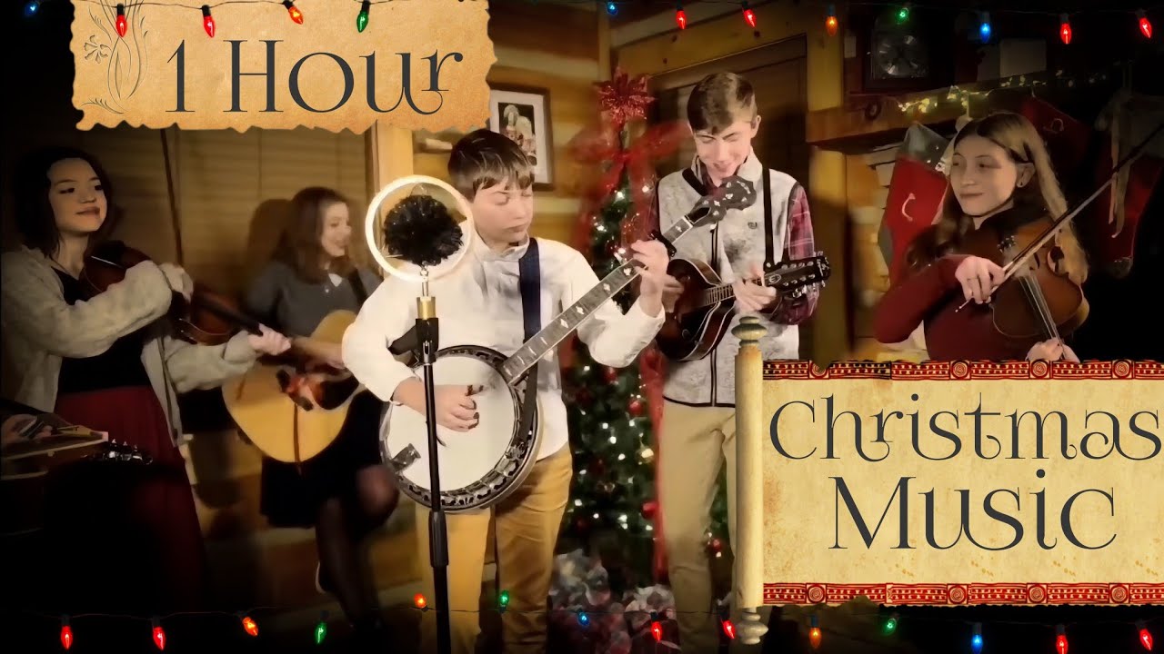 1 Hour of Bluegrass Christmas Music - Cotton Pickin Kids