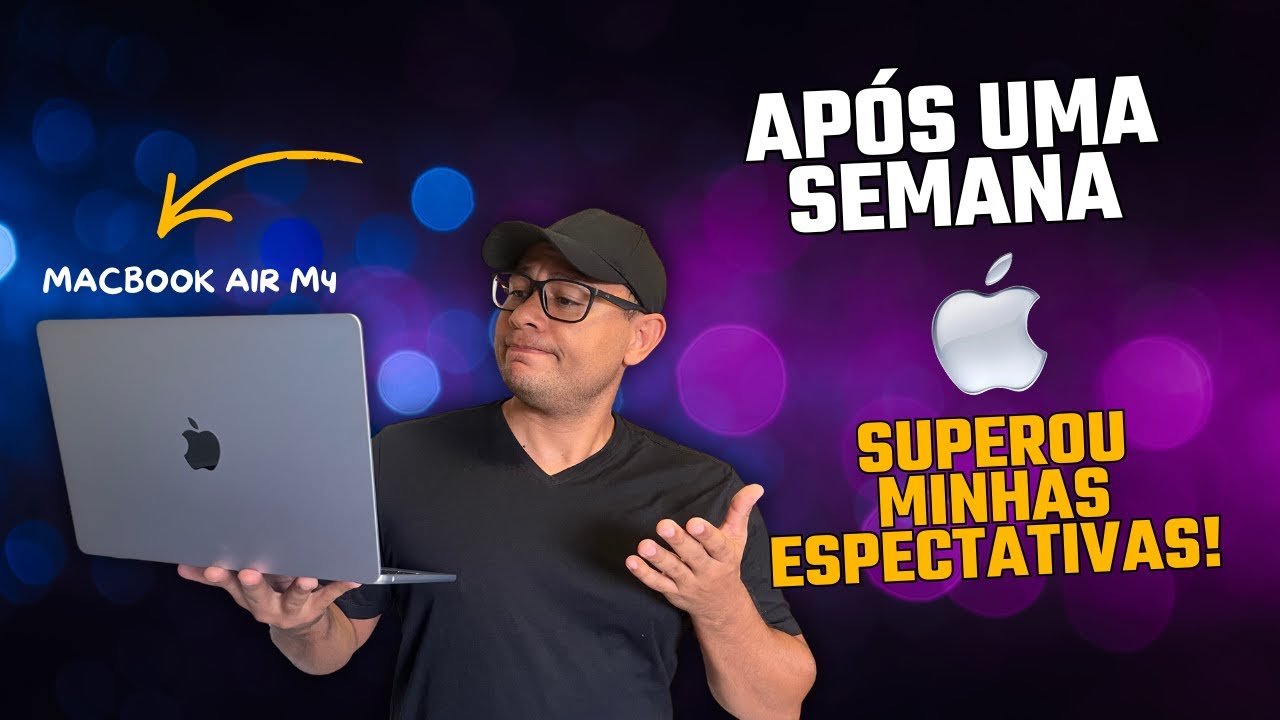 EU USEI o MACBOOK AIR M4 da Shopee - Minha EXPERIÊNCIA em uma SEMANA DE USO