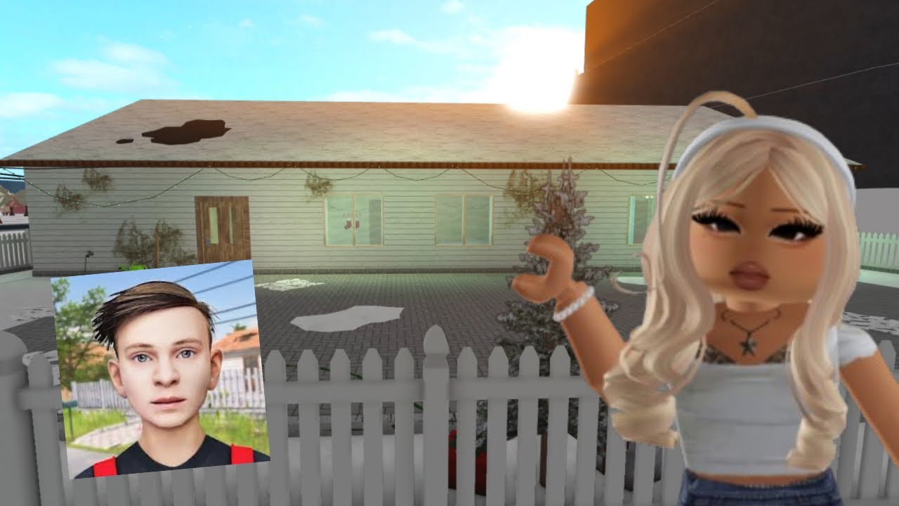 I BUILT the house from SCHOOLBOY RUNAWAY in BLOXBURG
