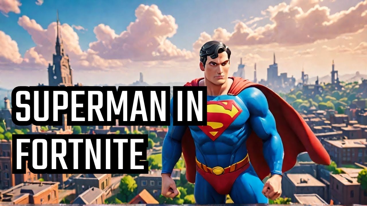 New Fortnite season with Superman! - Code: JUST2RED #EpicPartner