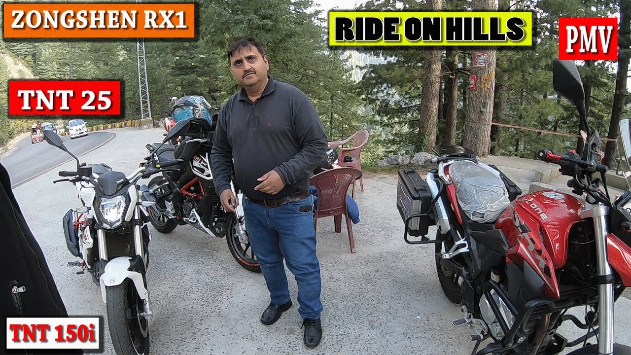 ZONGSHEN RX1 BENELLI TNT 25 & 150i ON HILLS VLOG