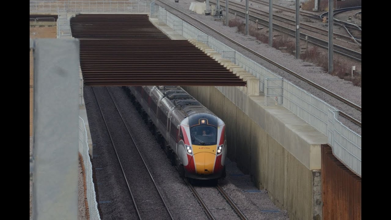 LNER ECML Dive Under Special & More   Werrington Junction, 9th December