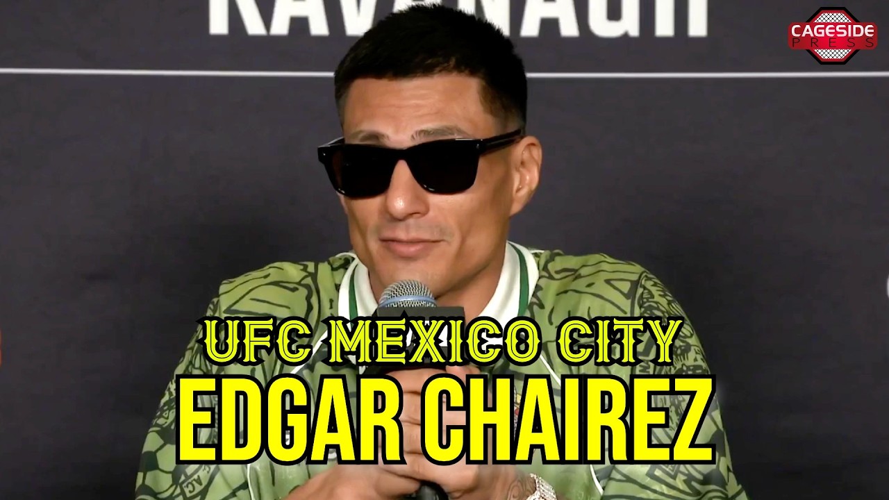 Edgar Chairez's Tough 2025 Brought Mental Maturity, Wants To Show Mexican Style | UFC Mexico