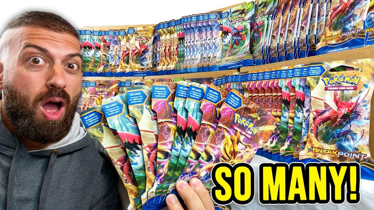I Opened ALL Of These Pokemon Booster Packs