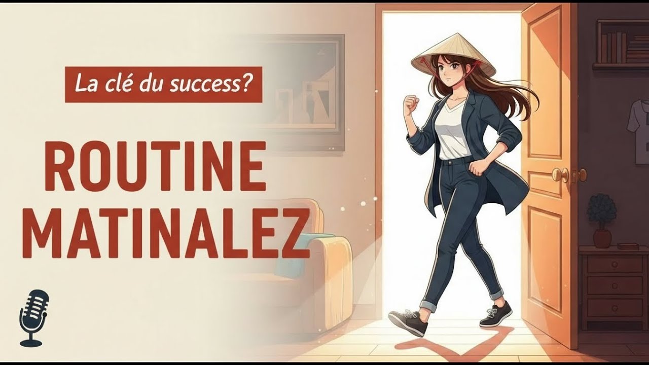 Les Premières Heures du Matin Qui Changent TOUT | Rituel Matinal Efficace Daily French Conversation